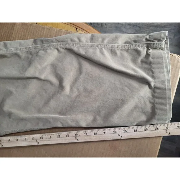 Carhartt Men's Relaxed Straight Twill Dungaree Khaki Work Pants Utility SZ 44 - Picture 5 of 8